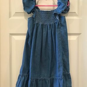 Girls blue dress